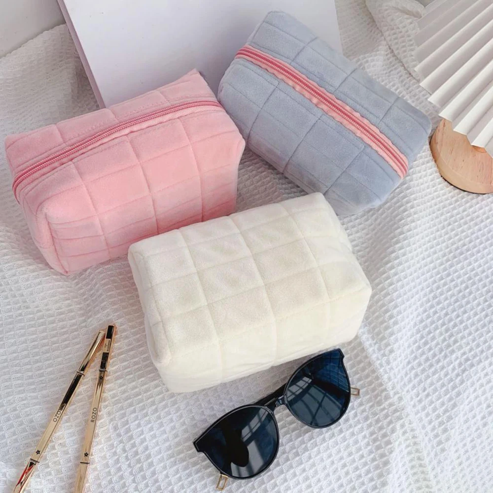 Petite trousse en velours côtelé — vue 2