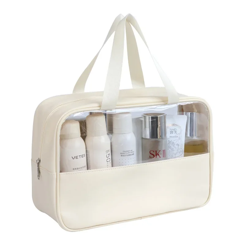 Trousse de toilette à fenêtre transparente et deux anses — vue 6