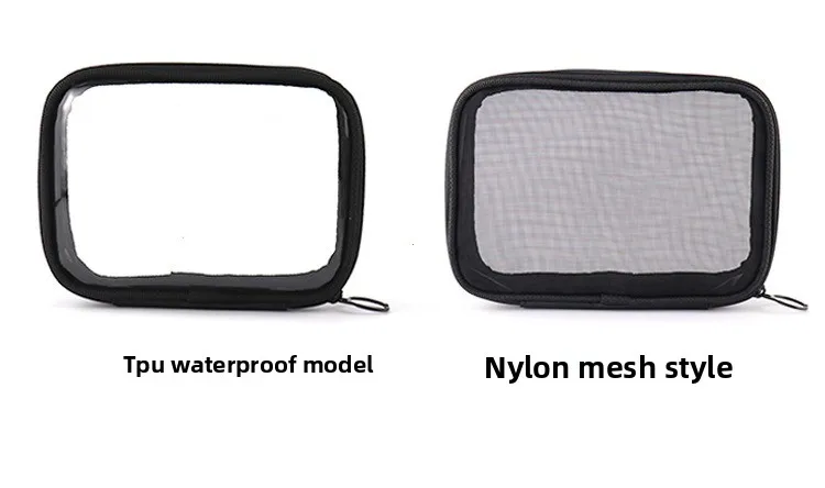 Trousse transparente à bord noir — vue 16
