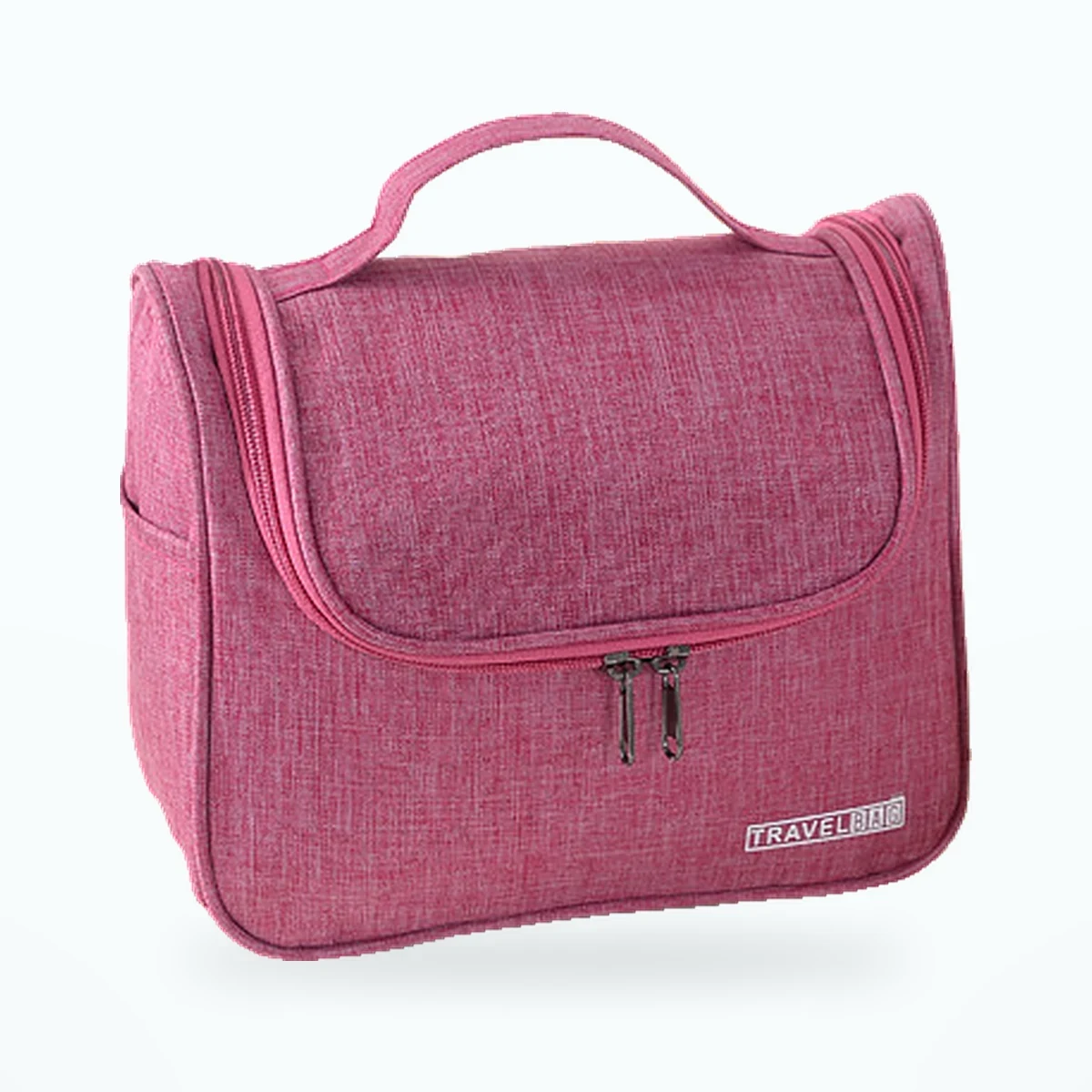 Trousse de toilette cube pliable – Bordeaux