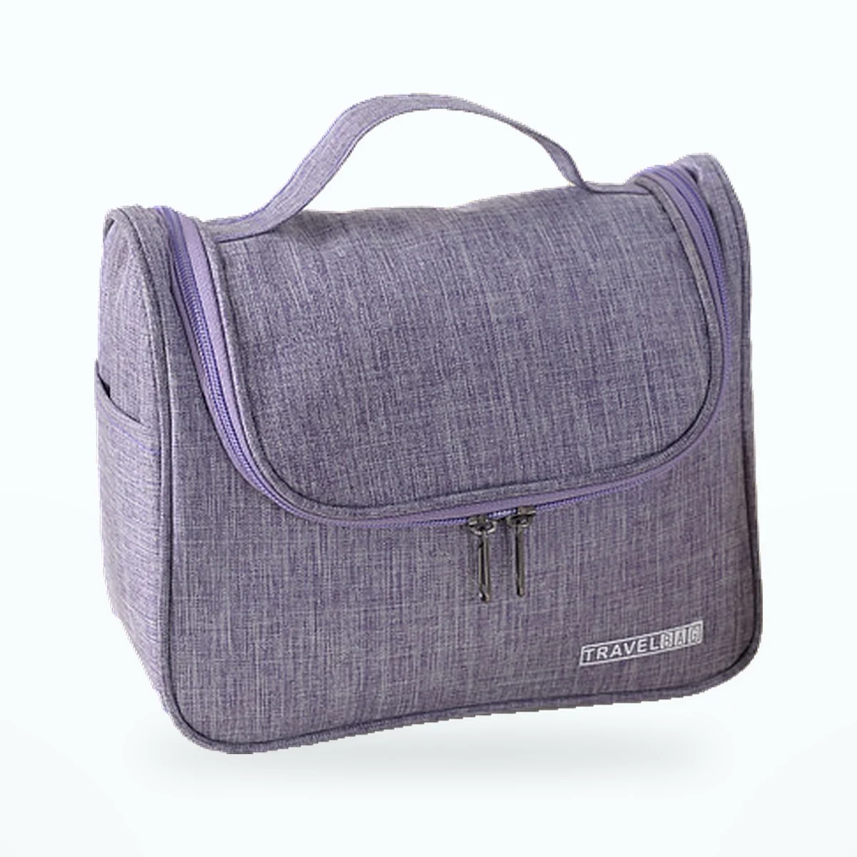 Trousse de toilette cube pliable – Lilas