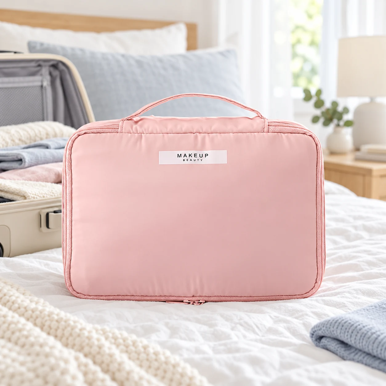 Trousse organiseur de voyage en situation