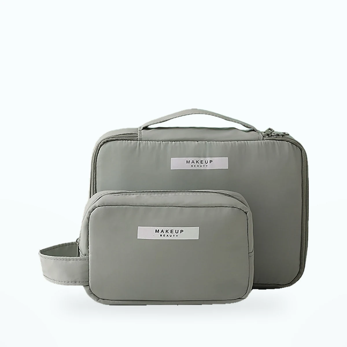 Trousse organiseur de voyage – Vert + petite trousse
